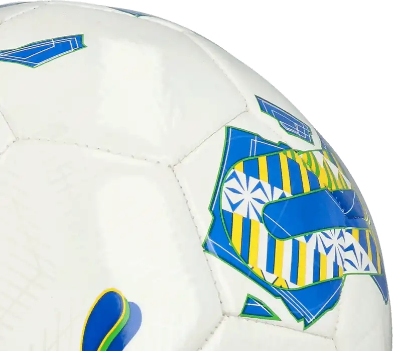 Fotbalový míč Puma Orbita 6 MS velikost 5 bílo-modrý