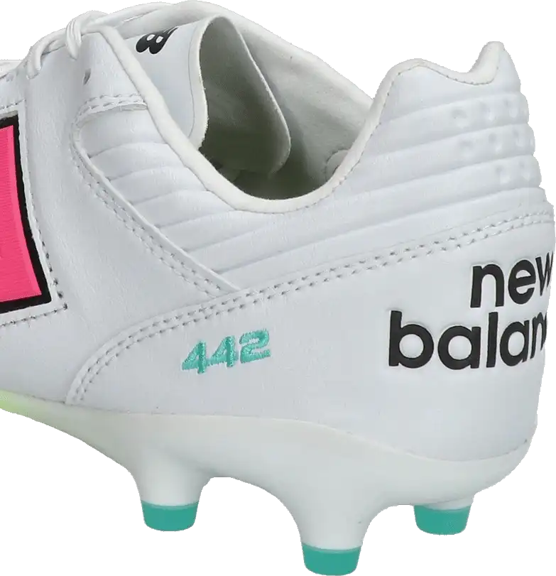 Pánské kopačky lisovky New Balance 442 V2 Pro FG bílé2