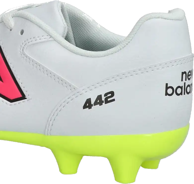 Dětské kopačky lisovky New Balance 442 V2 Academy FG bílé2