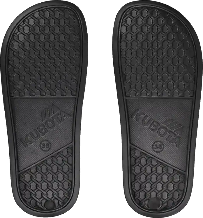 Unisex pantofle Kubota Basic černé