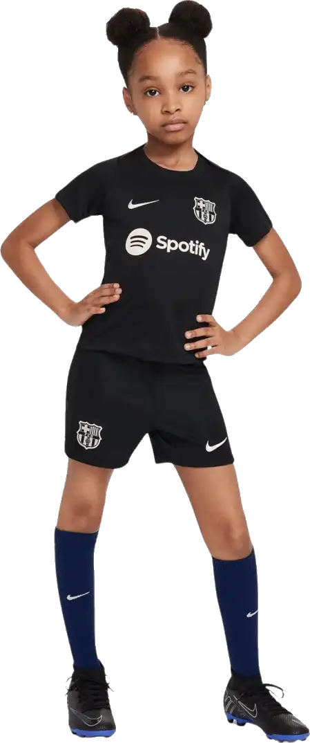 Dětské šortky Nike FC Barcelona 24/25 Academy Pro černé