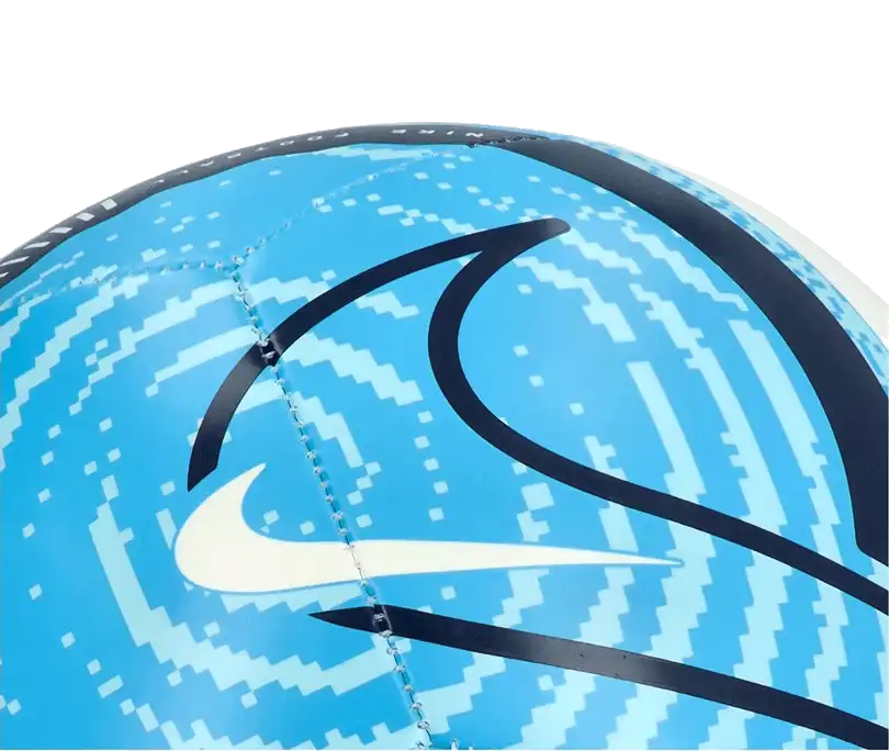 Fotbalový míč Nike Phantom velikost 5 bílo-blankytný