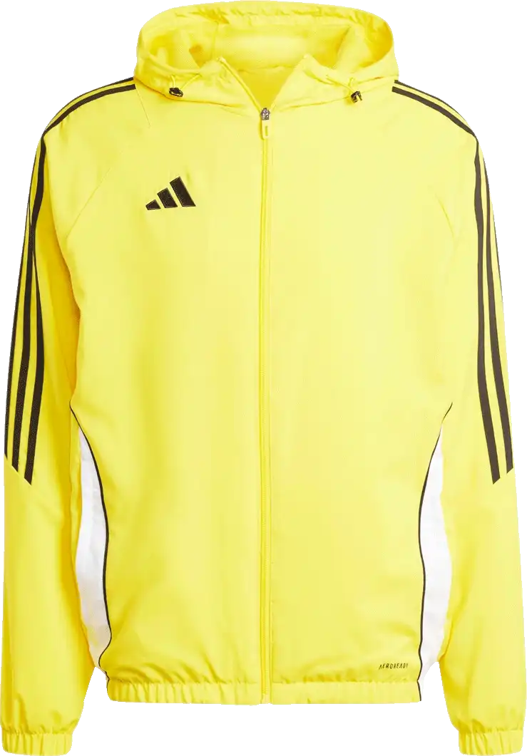 Pánská bunda větrovka Adidas Tiro 24 Windbreaker žlutá