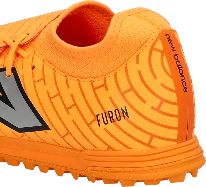 Pánské kopačky turfy New Balance Furon V7+ Dispatch TF oranžové