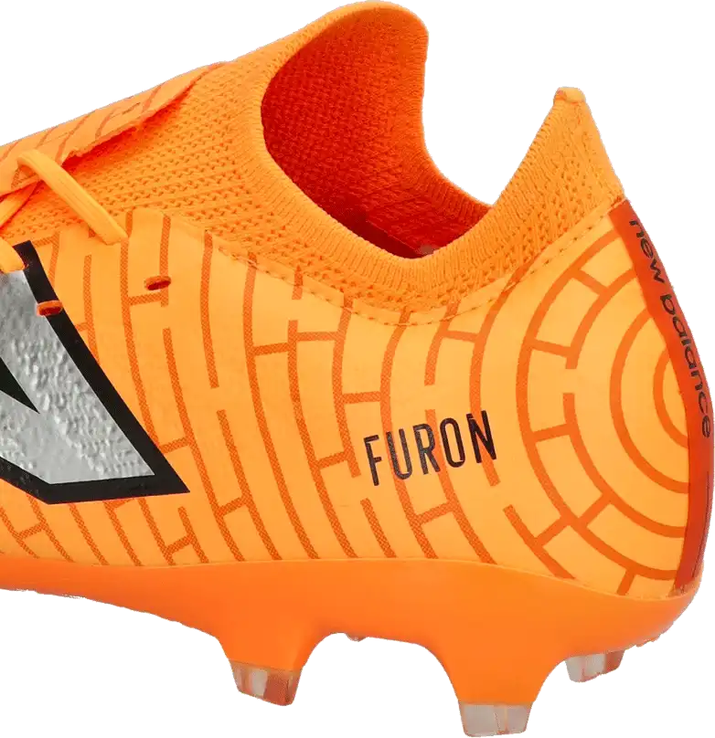 Dětské lisovky New Balance Furon V7 Dispatch FG oranžové2
