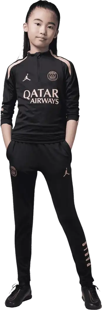 Dětské kalhoty Nike PSG x Jordan 24/25 Strike černé