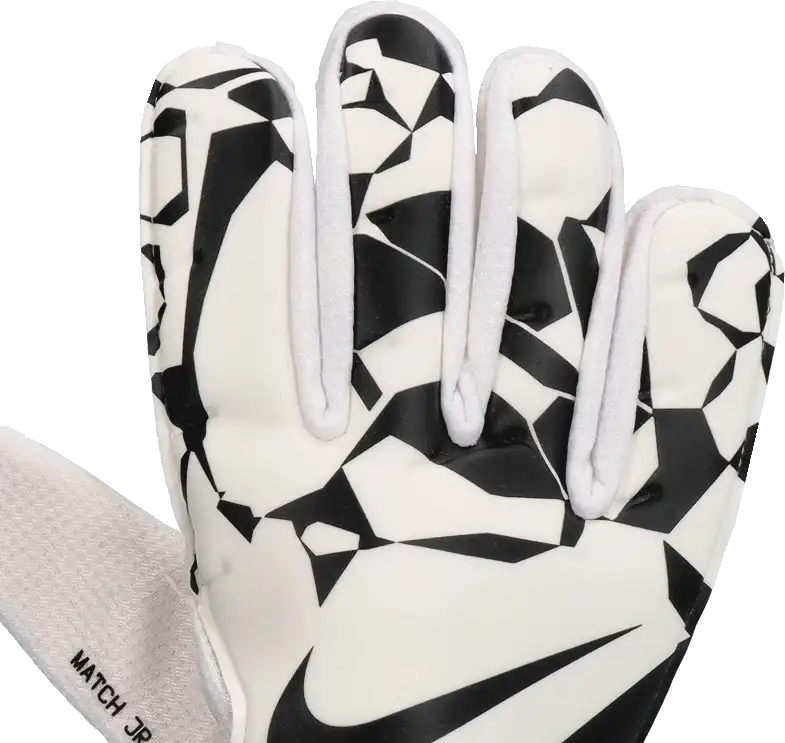 Dětské brankářské rukavice Nike Match bílé