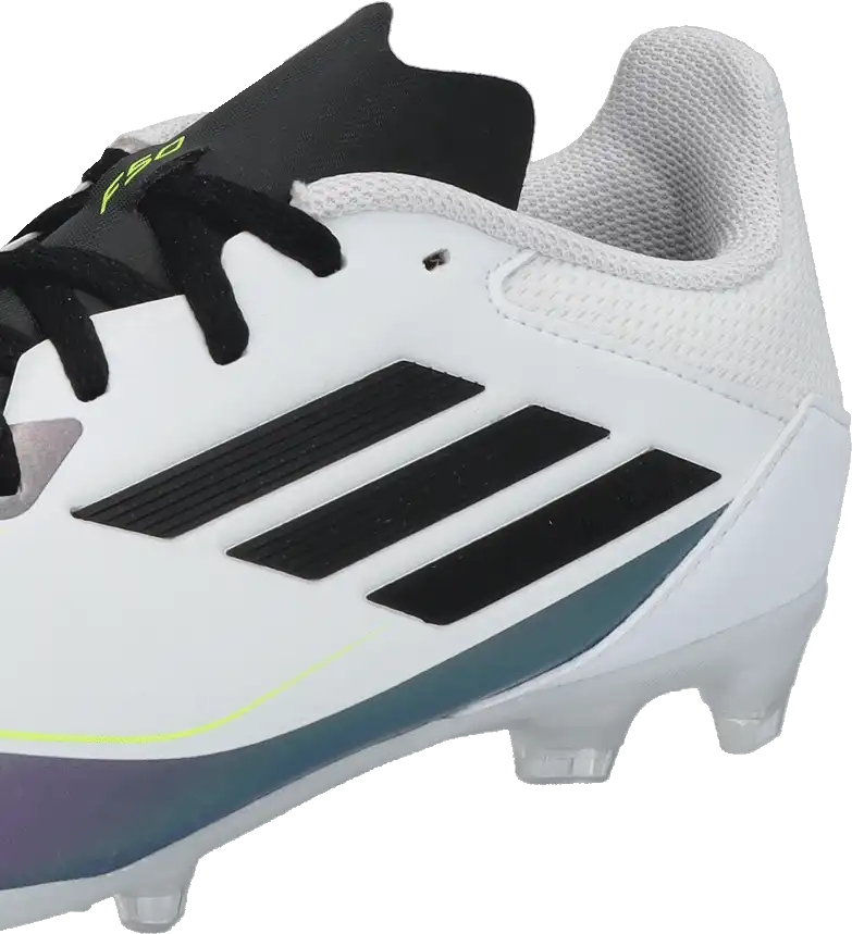 Dětské kopačky lisovky Adidas F50 League Messi FG/MG bílé