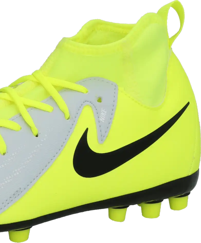 Dětské kopačky lisovky Nike Phantom Luna II Academy AG limetkově-šedé
