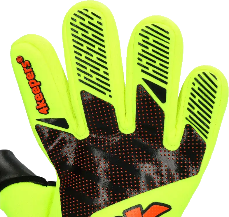 Dětské brankářské rukavice 4keepers Elite Venom NC žluto-černé