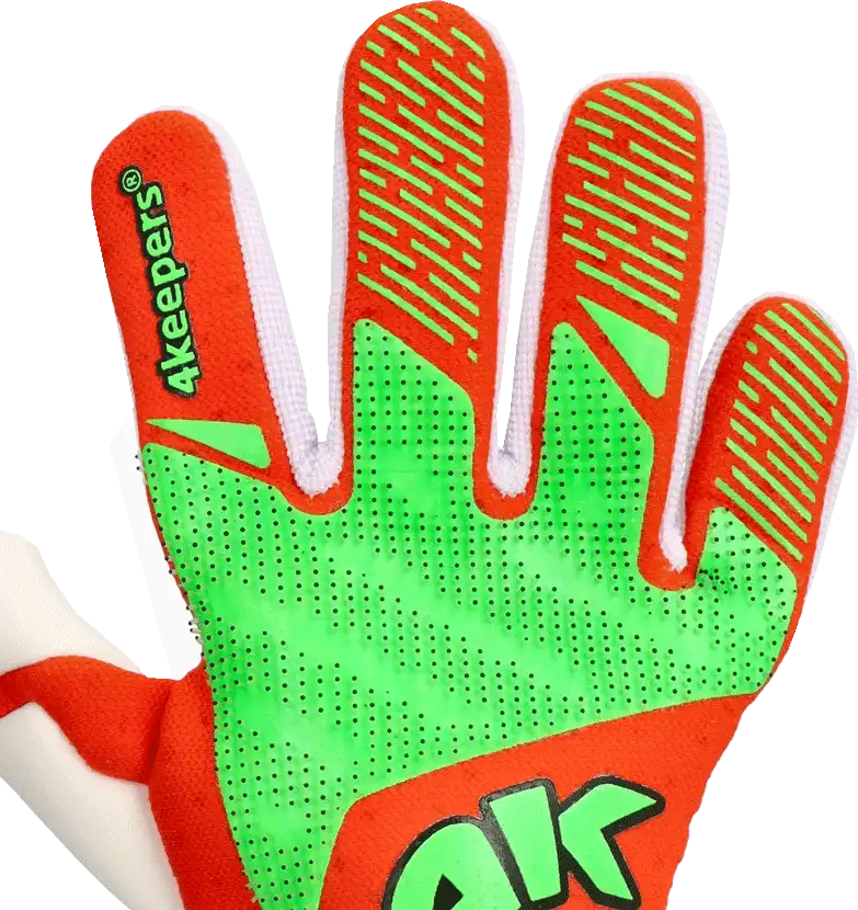 Dětské brankářské rukavice 4keepers Elite Inferno NC oranžové