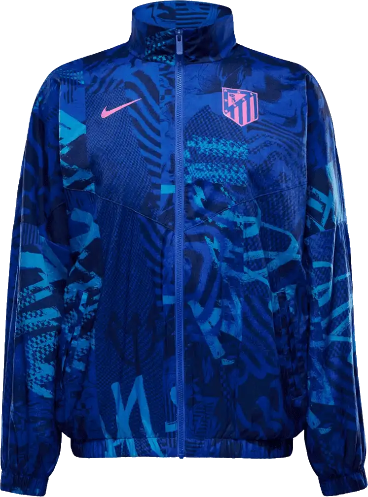 Dámská bunda Nike Atlético Madrid 24/25 Essentials Windrunner modrá