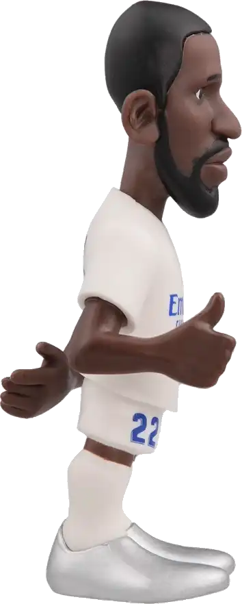 Sběratelská figurka Minix Real Madrid Antonio Rudiger 12 cm bílá