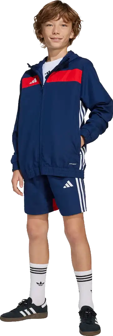 Dětské šortky Adidas Tiro 25 Essentials Woven tmavě modré