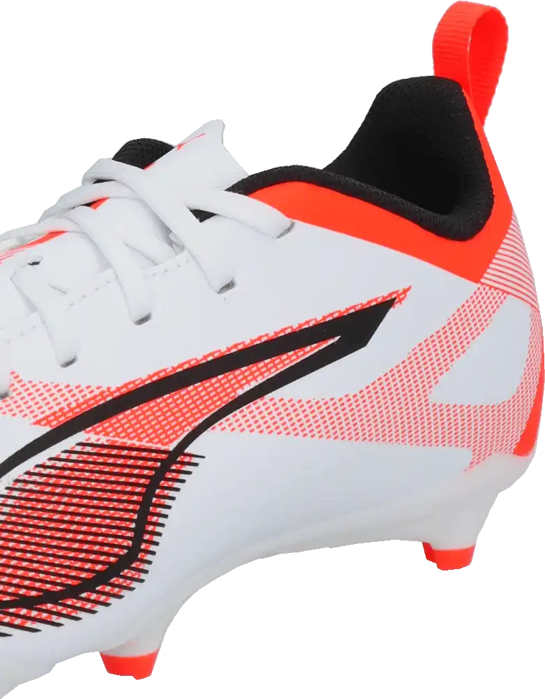 Dětské kopačky lisovky Puma Ultra 5 Play FG/AG bílo-červené