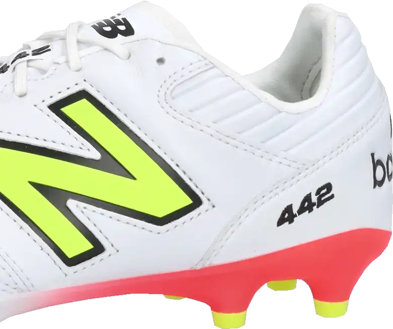Pánské kopačky lisovky New Balance 442 V2 Pro FG bílé3