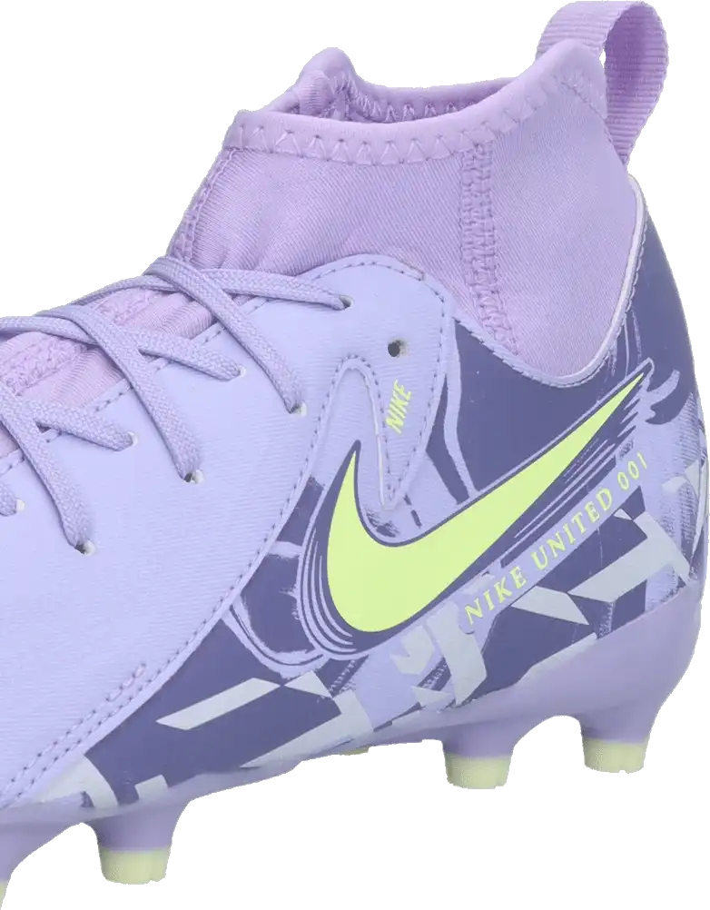 Dětské lisovky Nike Phantom Luna II Academy NU1 FG fialové