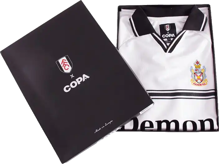 Pánský fotbalový retro dres COPA Fulham FC 99/00 bílý
