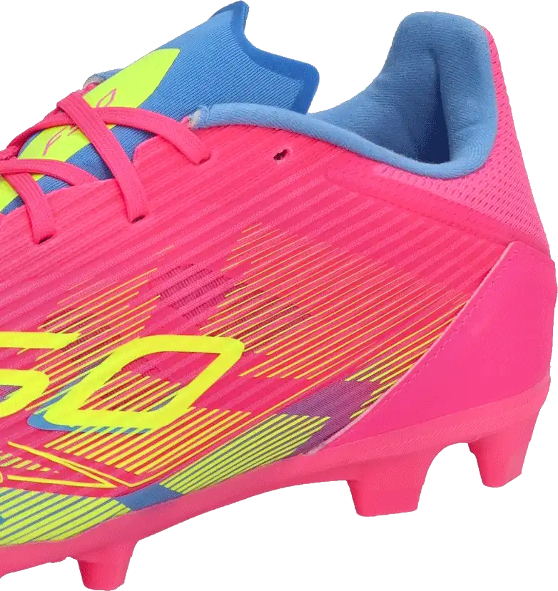 Pánské kopačky lisovky Adidas F50 League FG/MG růžové
