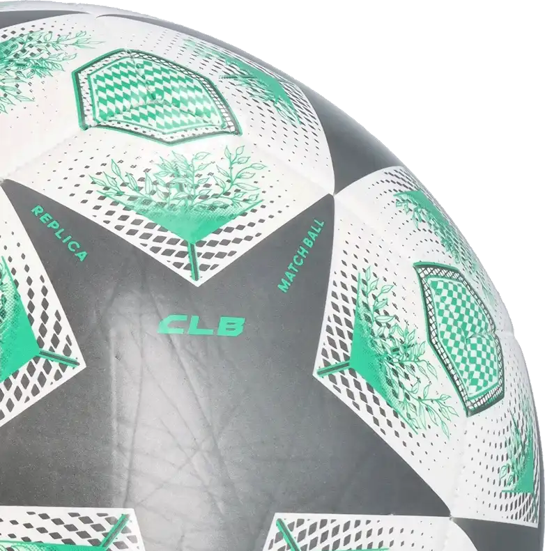 Fotbalový míč Adidas UCL Club 24/25 velikost 3 bílo-černý
