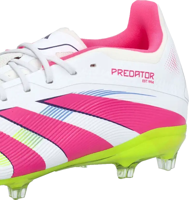 Dětské kopačky lisovky Adidas Predator Elite FG bílé3