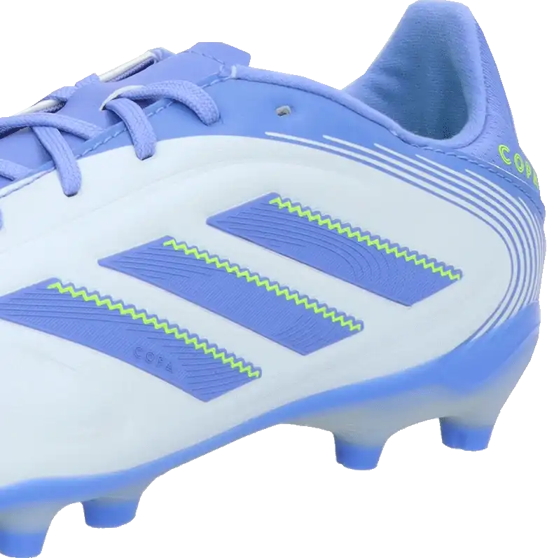 Dětské kopačky lisovky Adidas Copa Pure III League FG/MG stříbrné