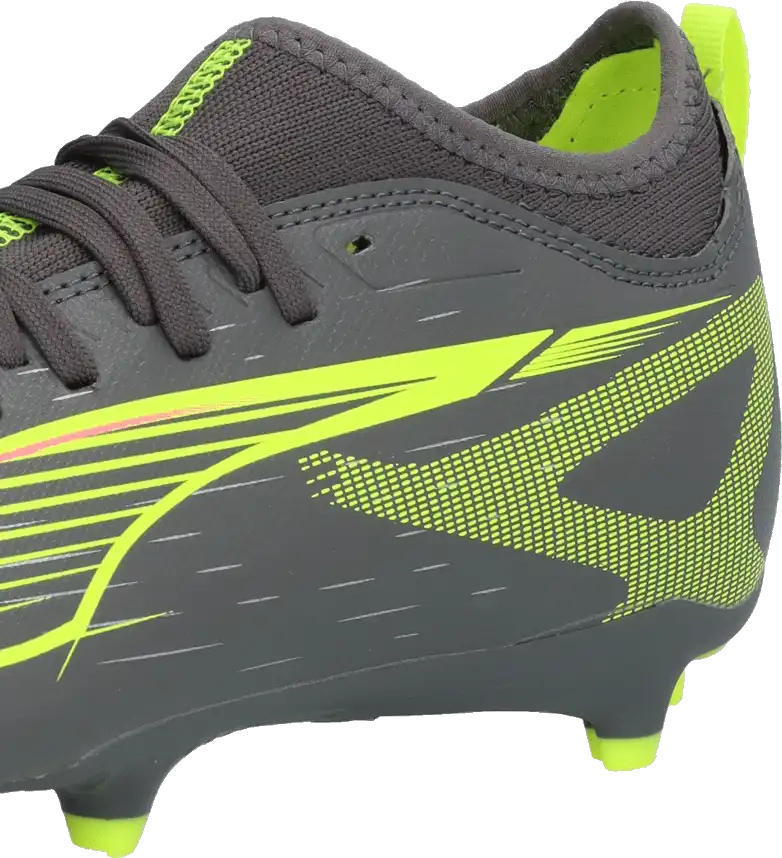 Dětské kopačky lisovky Puma Ultra 5 Match FG/AG černo-šedé