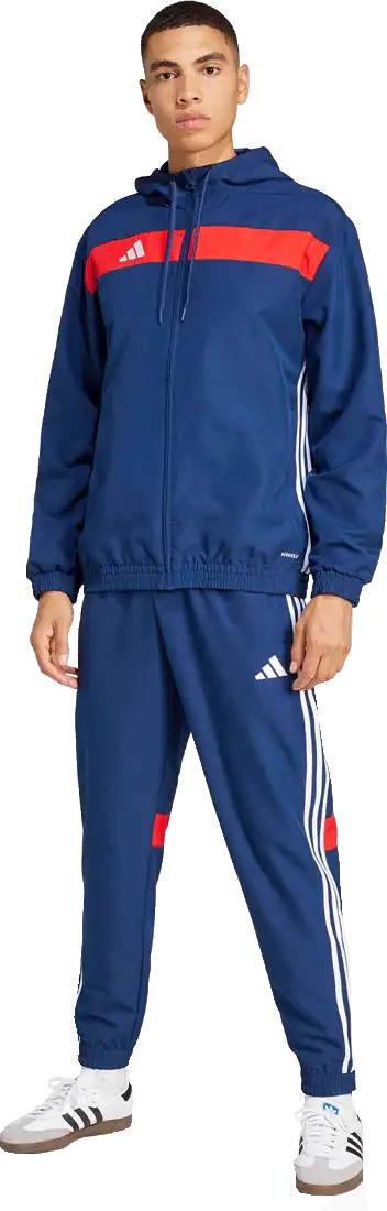 Pánské savé kalhoty Adidas Tiro 25 Essentials Woven modré