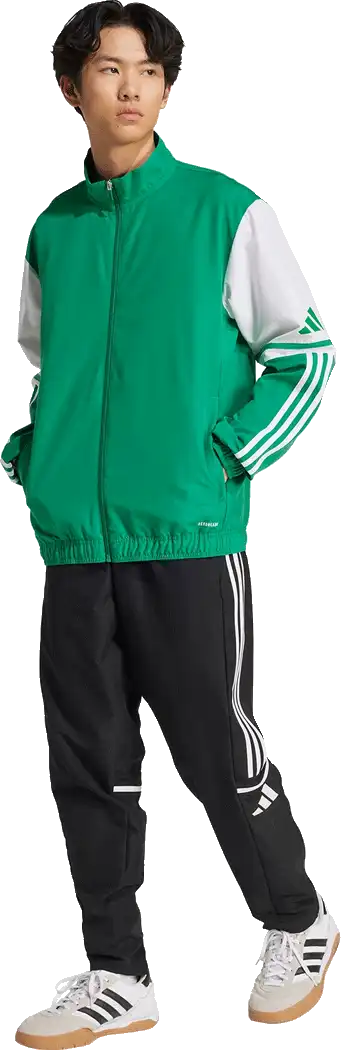Pánská sportovní bunda Adidas Squadra 25 Presentation zelená