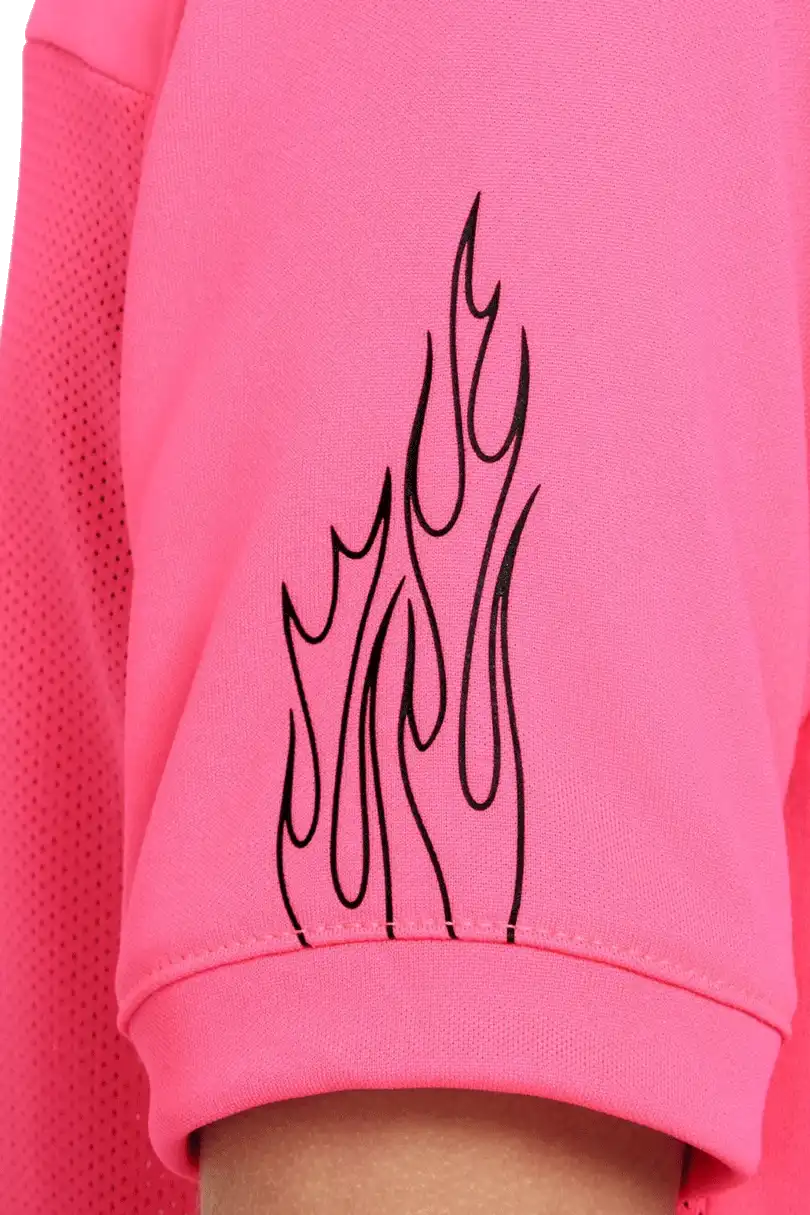Dětské tričko Nike Kylian Mbappé Academy růžové
