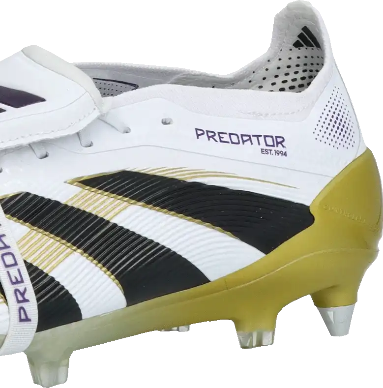 Pánské kopačky kolíky Adidas Predator Elite FT SG bílé2