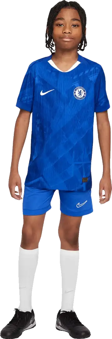 Dětský domácí zápasový dres Nike Chelsea FC 25/26 modrý