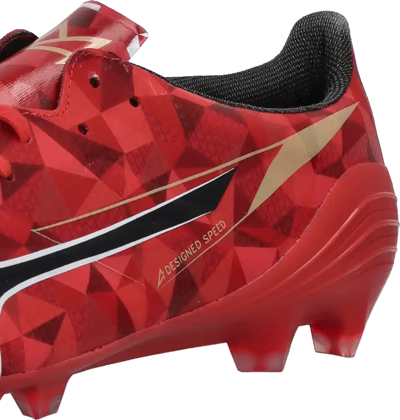 Pánské kopačky lisovky Mizuno Alpha II 40th Elite FG červené