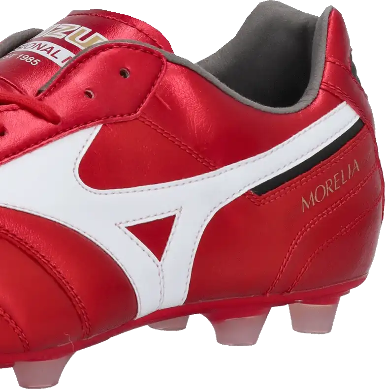 Pánské kopačky lisovky Mizuno Morelia II 40th Pro FG červené