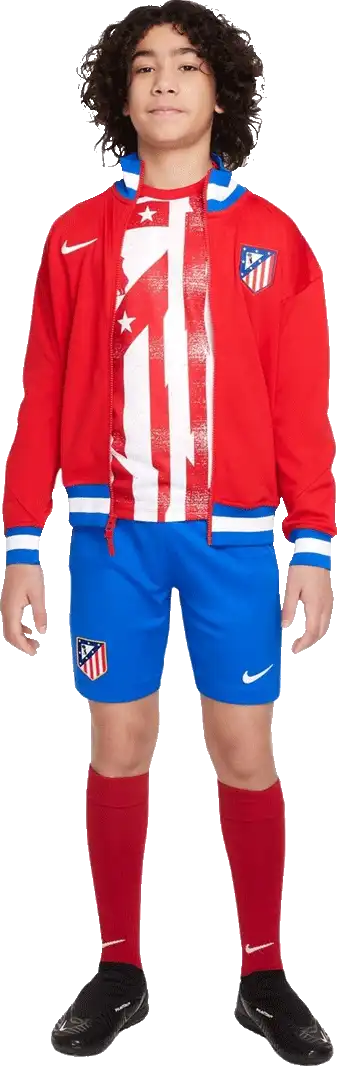 Dětská fotbalová bunda Nike Atletico Madrid 25/26 Academy Pro červená