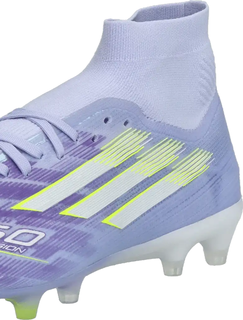 Dámské kopačky lisovky Adidas F50 Pro Mid FG/AG fialové