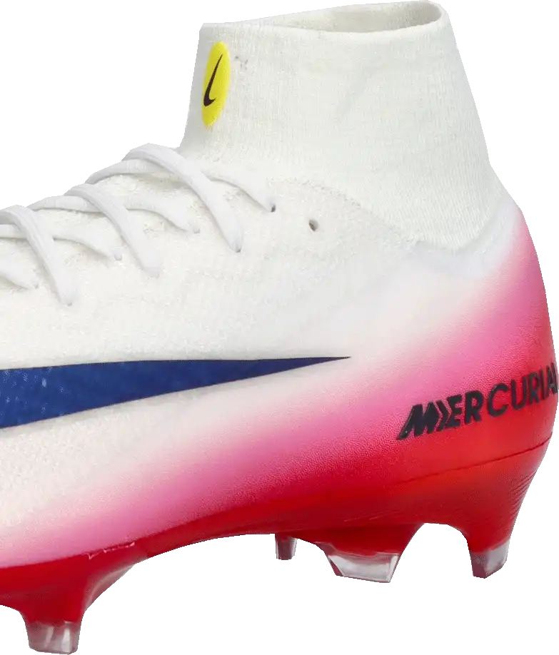 Pánské lisovky Nike Zoom Mercurial Superfly 10 Elite FG bílo-červené
