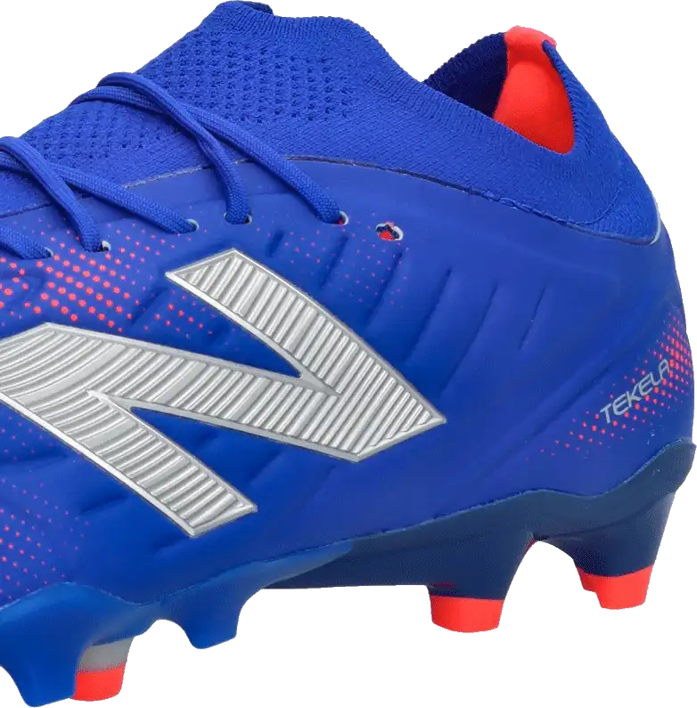 Pánské kopačky lisovky New Balance Tekela V5 Pro Low FG modré