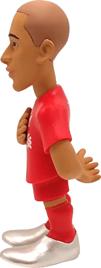 Sběratelská figurka Minix Liverpool FC Thiago Alcantara 12 cm červená