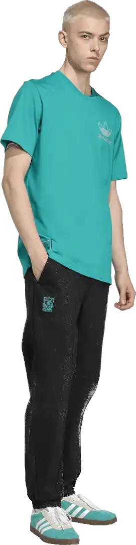 Pánské tričko Adidas Liverpool FC 25/26 Terrace Icons Graphic máta
