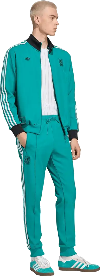 Pánský sportovní top Adidas Liverpool FC 25/26 Terrace Icons Full-Zip máta