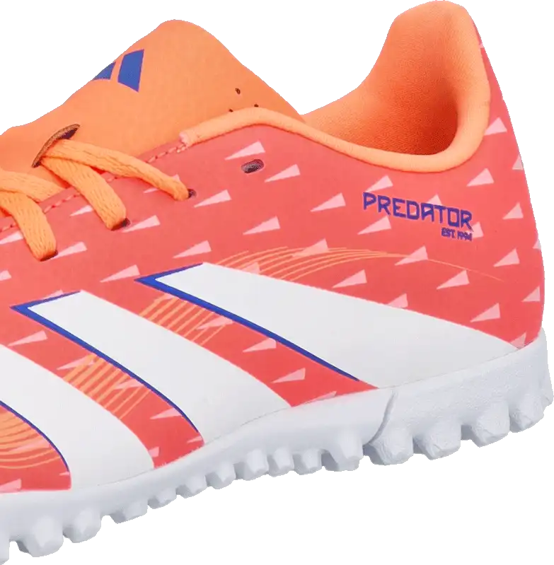 Dětské kopačky turfy Adidas Predator Club TF oranžové