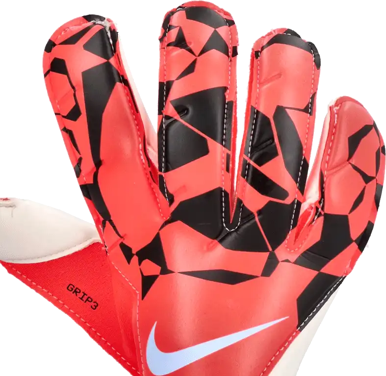 Pánské brankářské rukavice Nike Grip 3 červené2