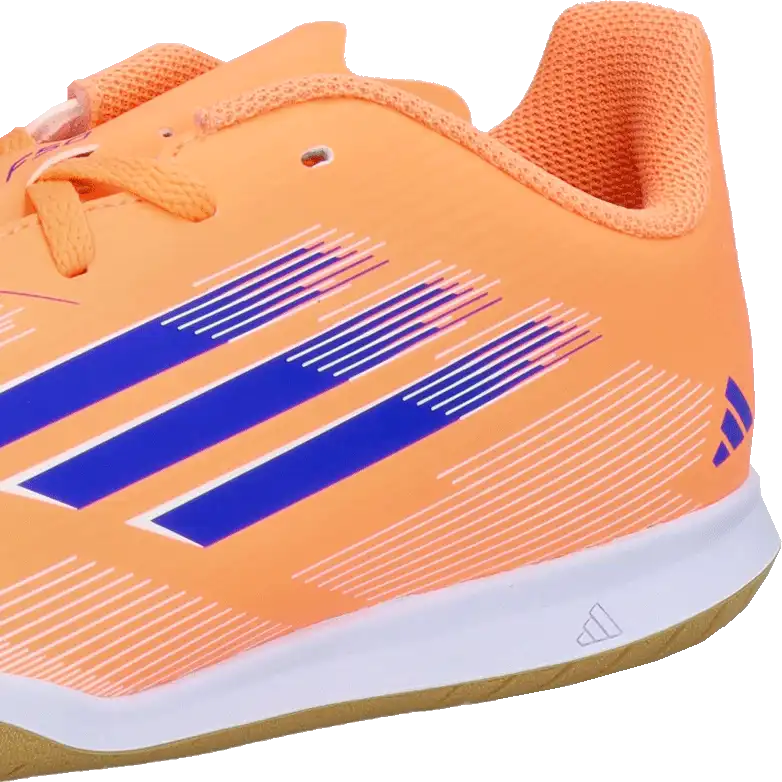 Dětské sálové kopačky Adidas F50 Club IN oranžové