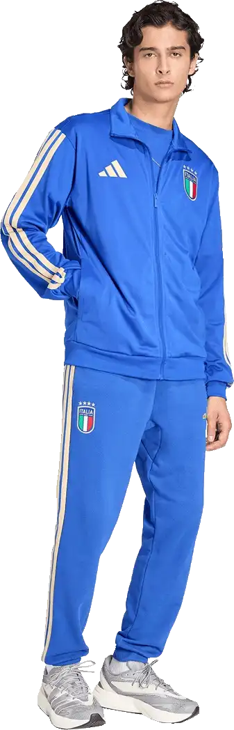 Pánská mikina Adidas Itálie 2026 DNA Track Top modrá