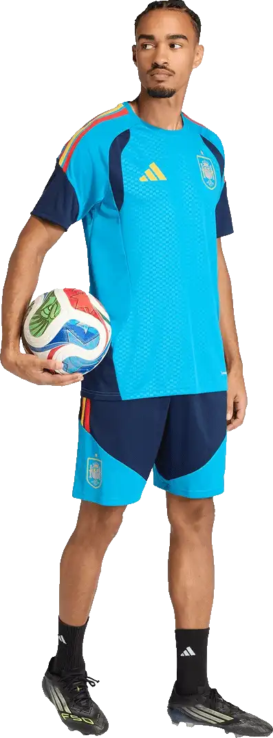 Pánské tréninkové šortky Adidas Španělsko 2026 modré