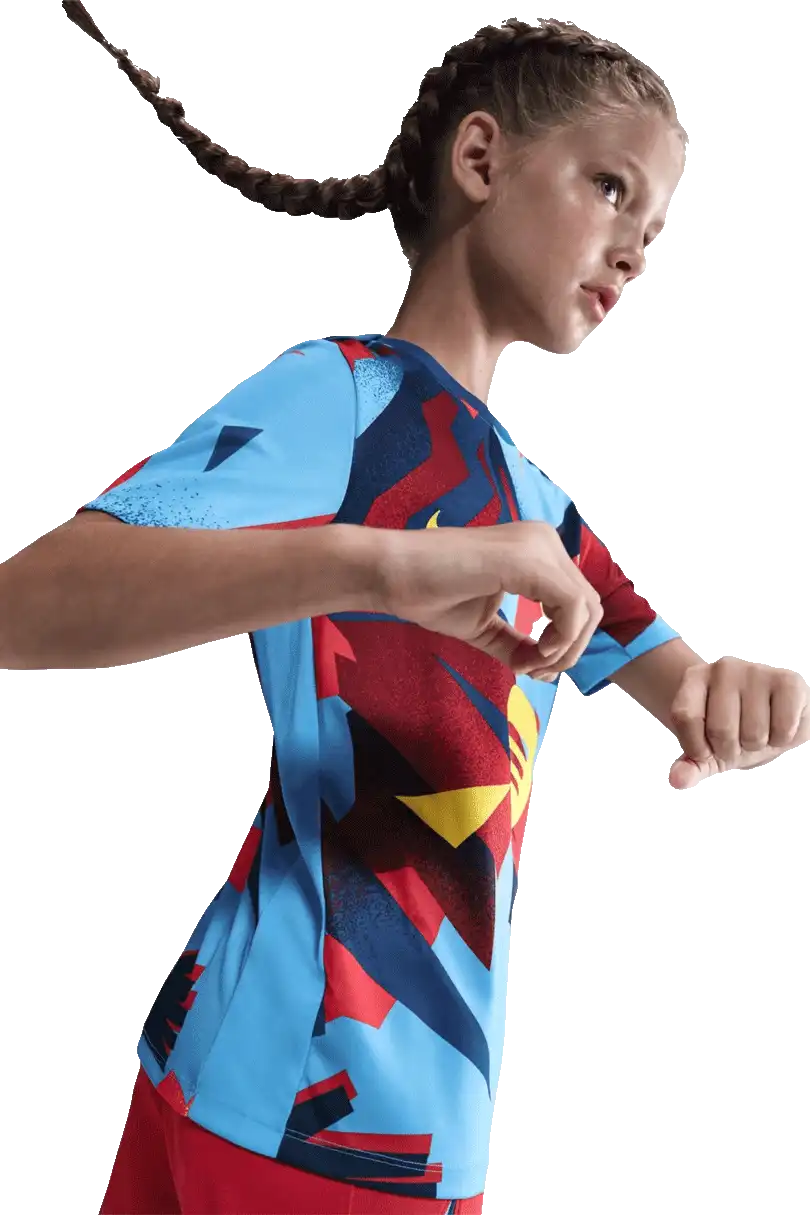 Dětský předzápasový dres Nike FC Barcelona 25/26 Academy Pro vícebarevný