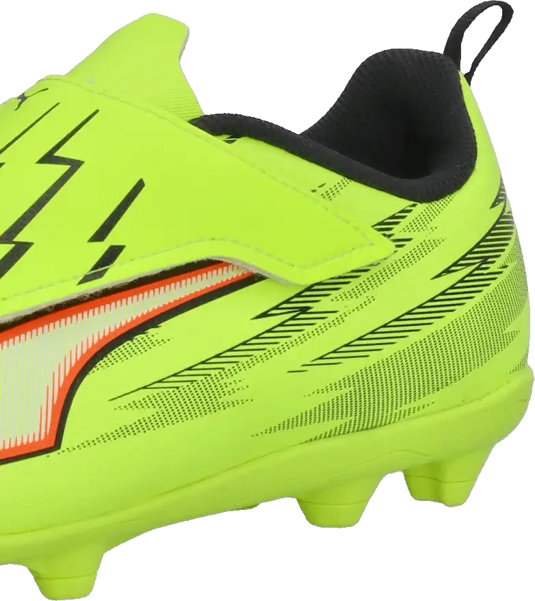 Dětské kopačky lisovky Puma Ultra 6 Play FG/AG SZ limetka
