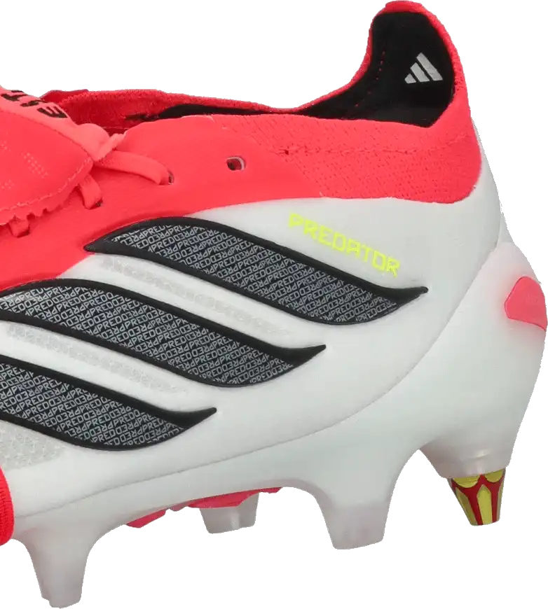 Pánské kopačky kolíky Adidas Predator Elite FT SG červené2