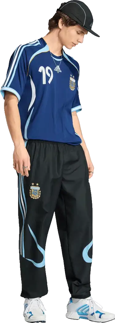 Pánský venkovní fotbalový dres Adidas Argentina 2026 Messi modrý